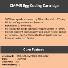 Load image into Gallery viewer, Coding Cartridge - HP45 (Red, Green, Blue)