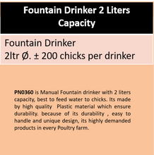 Load image into Gallery viewer, fountain drinkers_2lts-PN036 product information