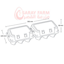 Load image into Gallery viewer, 2 x 6 Premium Pulptray - 180 Pcs/Bundle